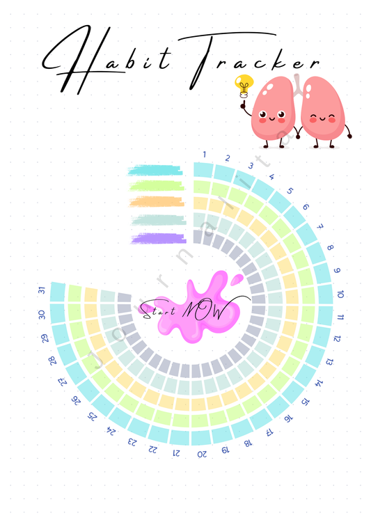 Doctor April Habit Tracker