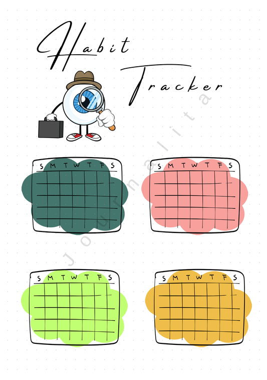 Doctor October Habit Tracker