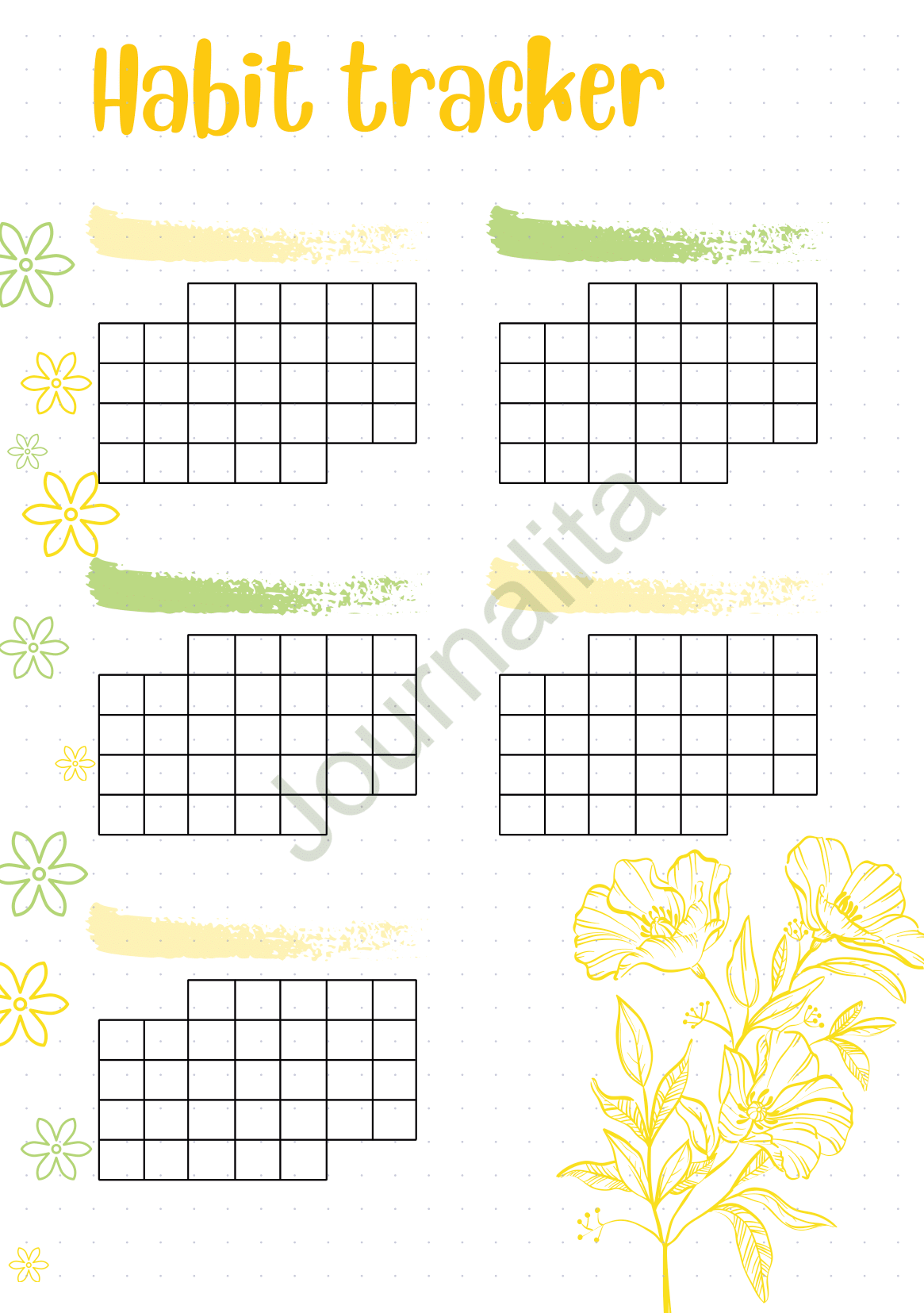 May Habit Tracker