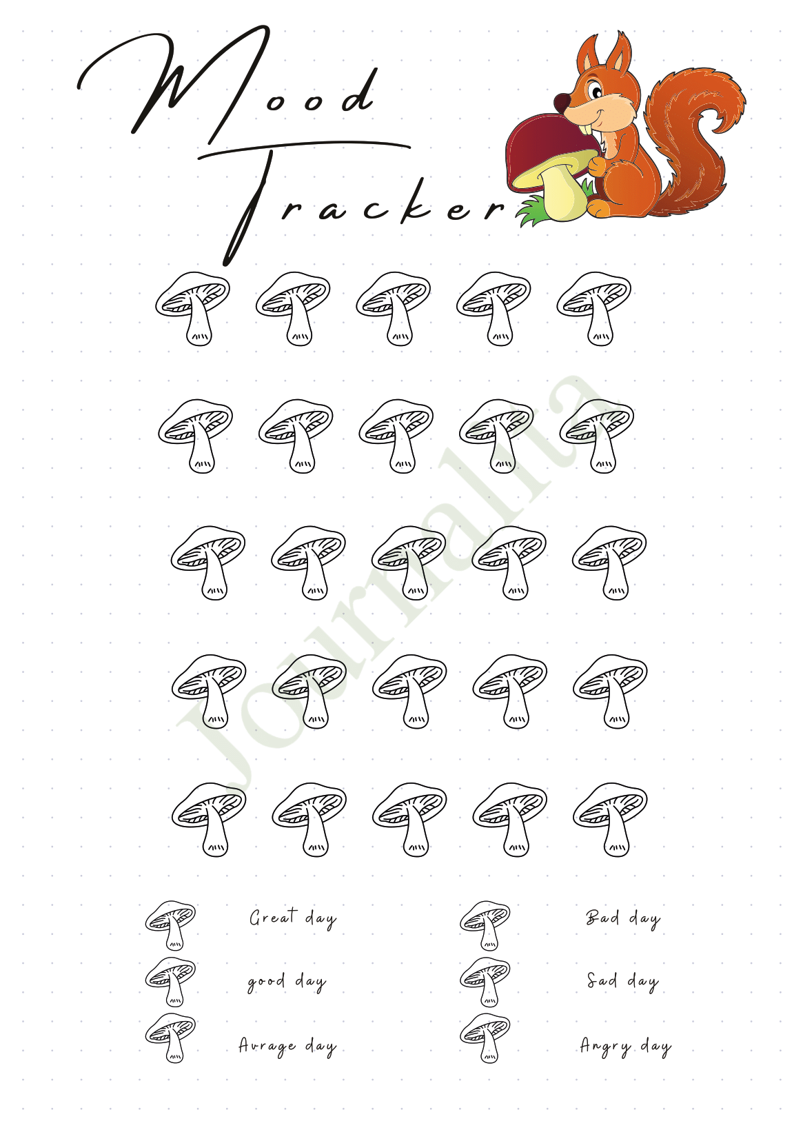 November Mood Tracker