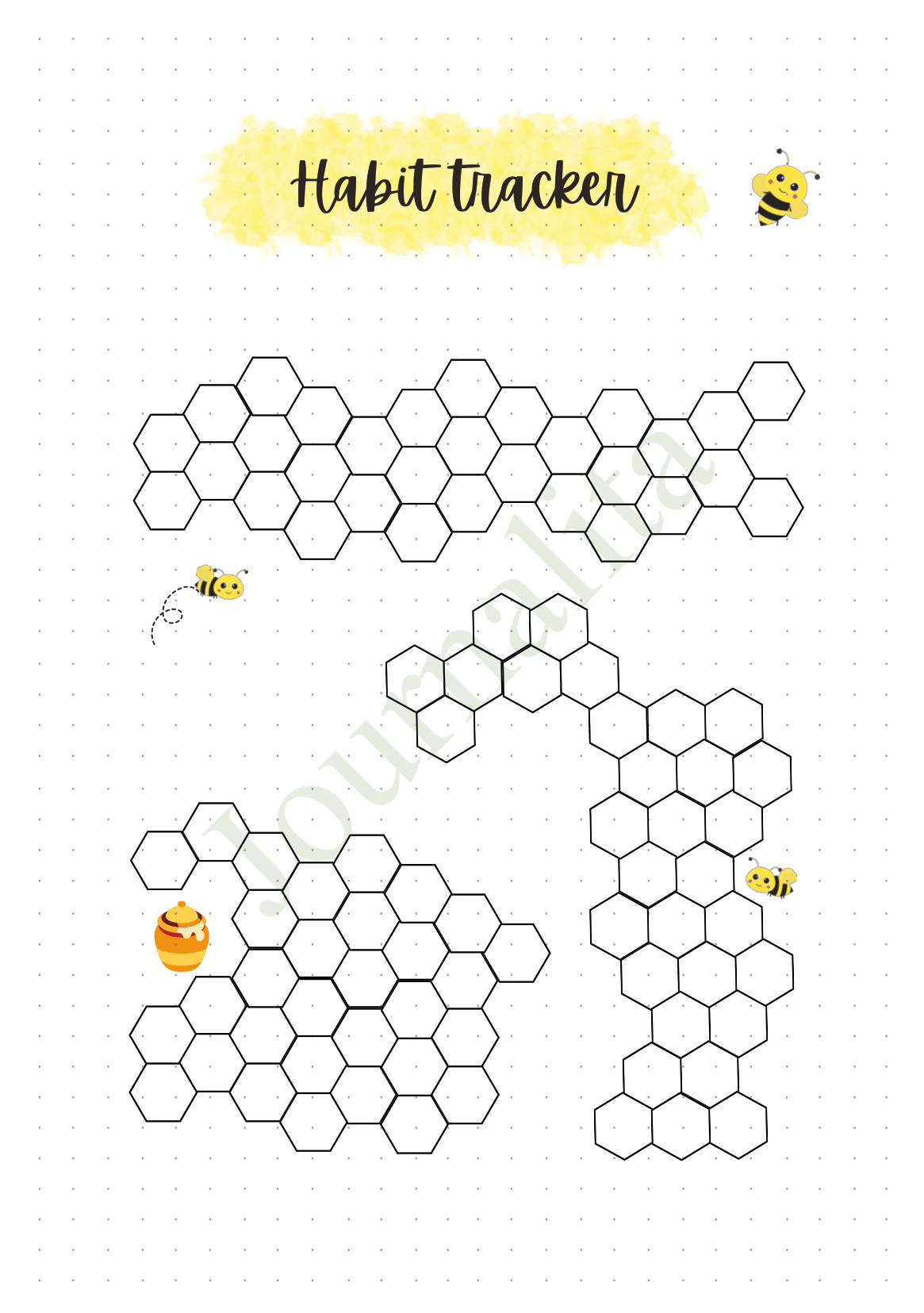 October Habit Tracker